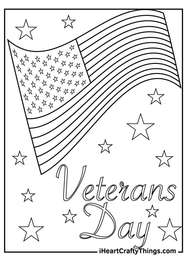 60 Veterans Day Coloring Pages 1