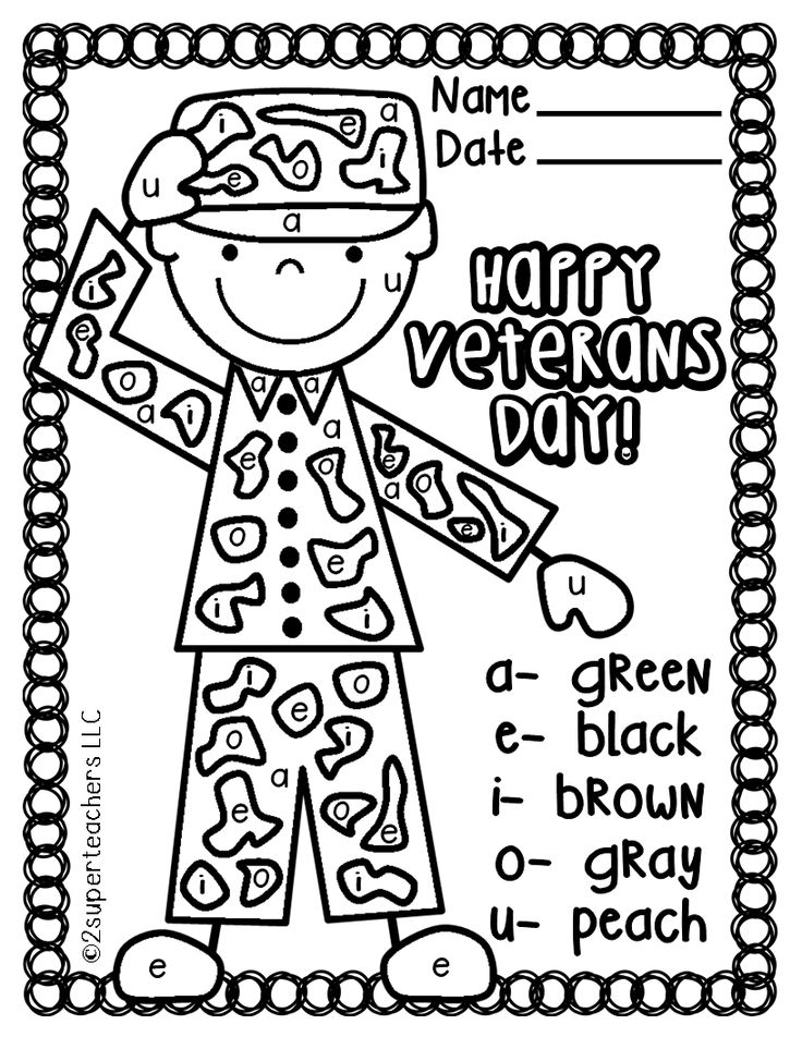 60 Veterans Day Coloring Pages 100