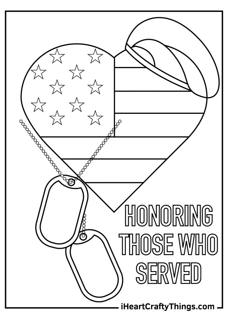 60 Veterans Day Coloring Pages 106