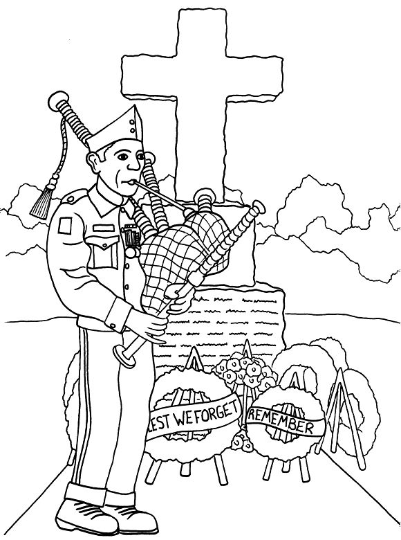 60 Veterans Day Coloring Pages 124