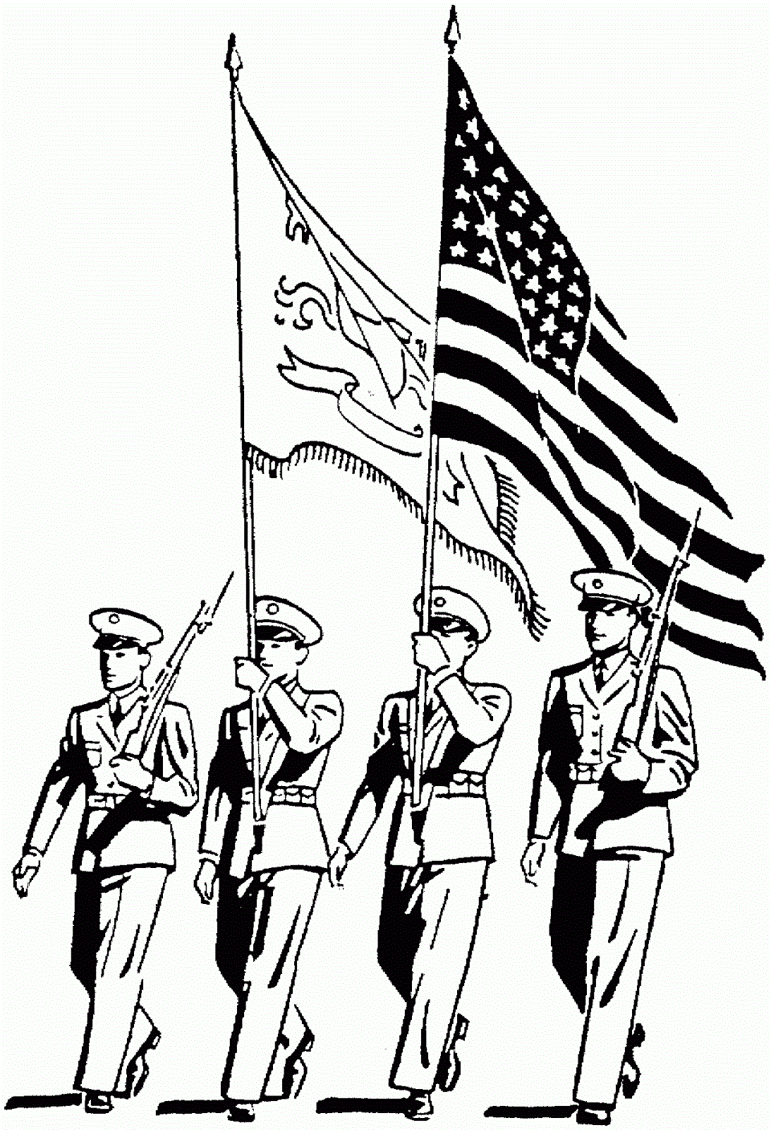 60 Veterans Day Coloring Pages 134