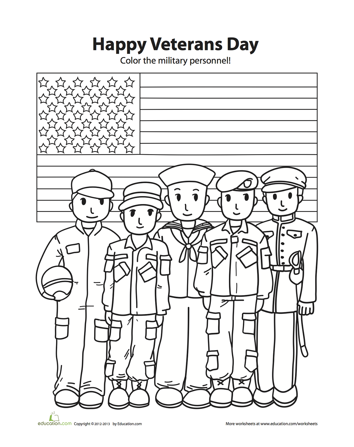 60 Veterans Day Coloring Pages 158