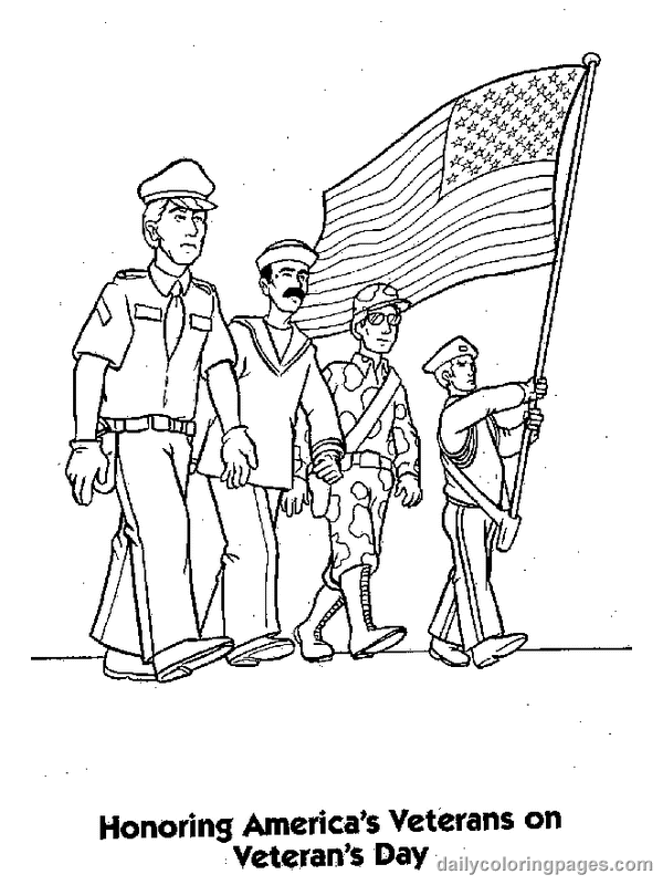 60 Veterans Day Coloring Pages 194