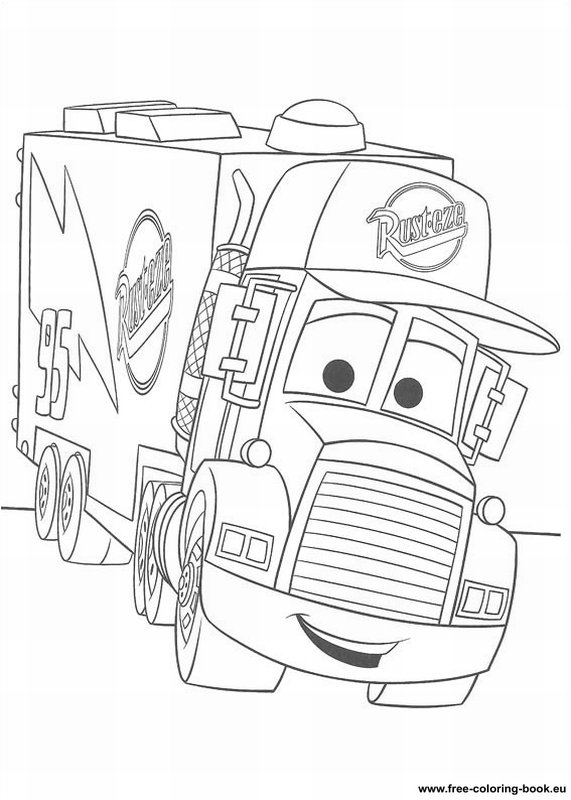 65 Trucks Coloring Pages 11