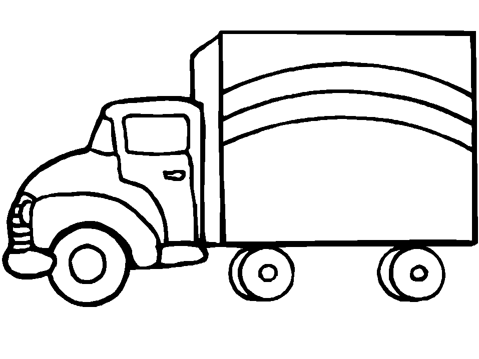 65 Trucks Coloring Pages 15