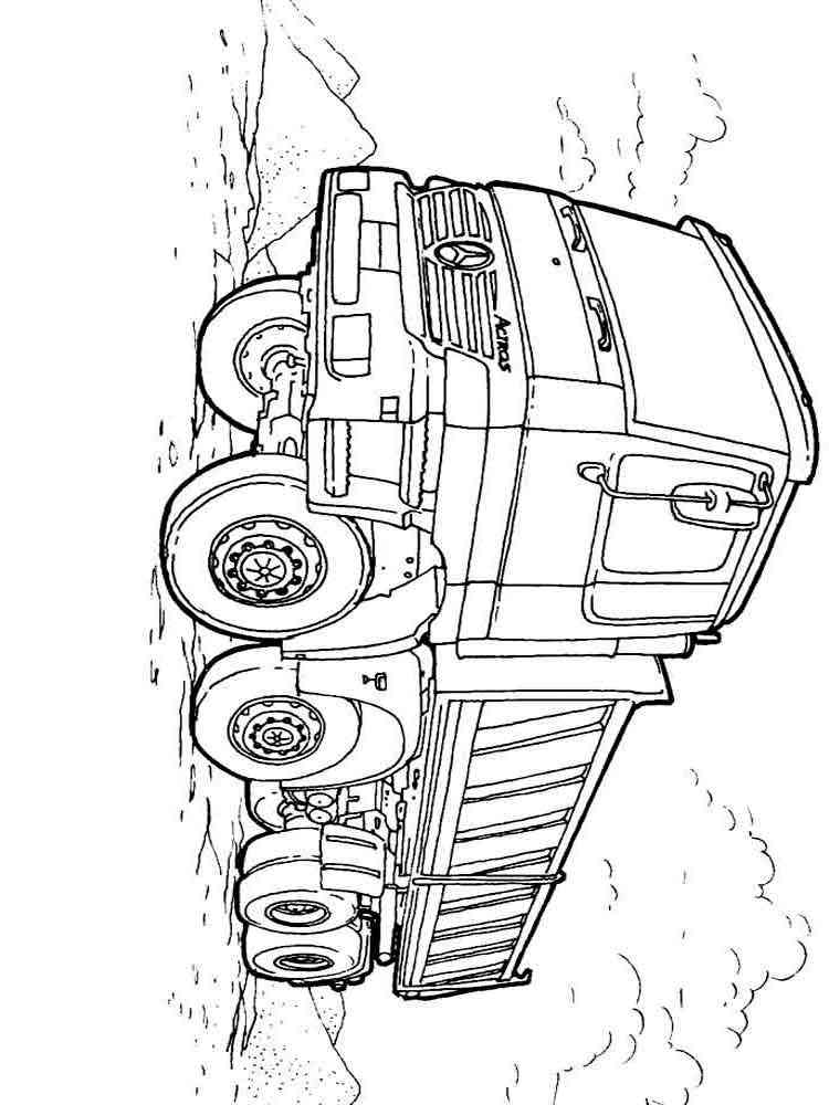 65 Trucks Coloring Pages 22