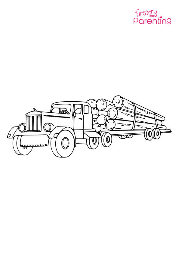 65 Trucks Coloring Pages 23