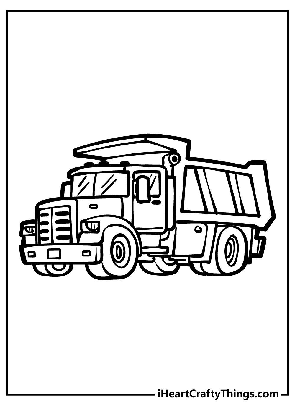 65 Trucks Coloring Pages 27