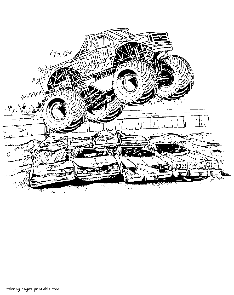 65 Trucks Coloring Pages 36