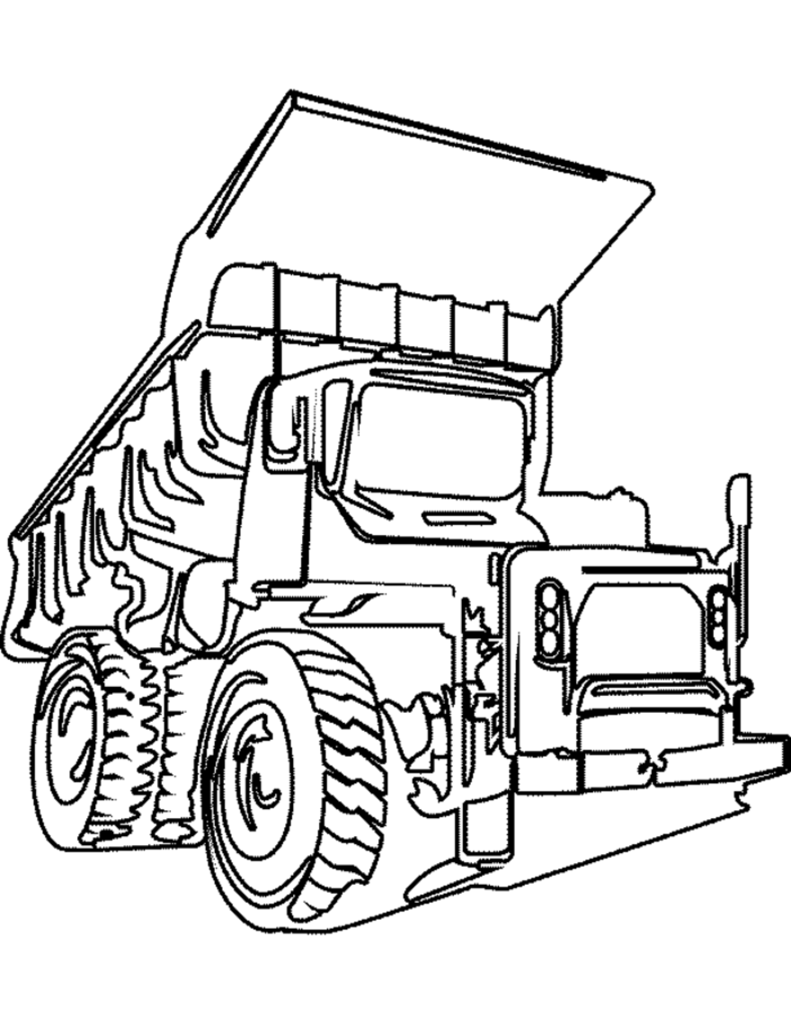 65 Trucks Coloring Pages 41