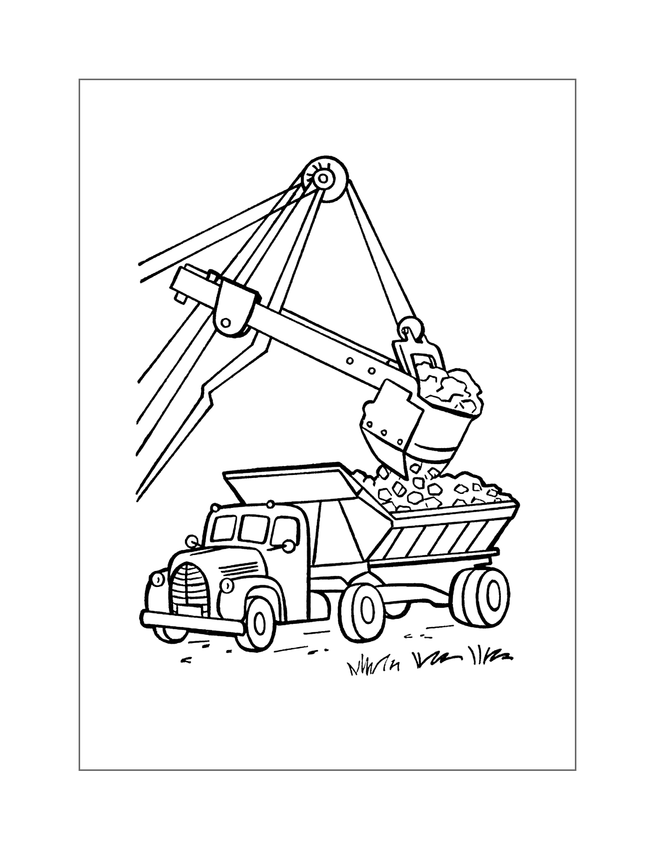 65 Trucks Coloring Pages 43