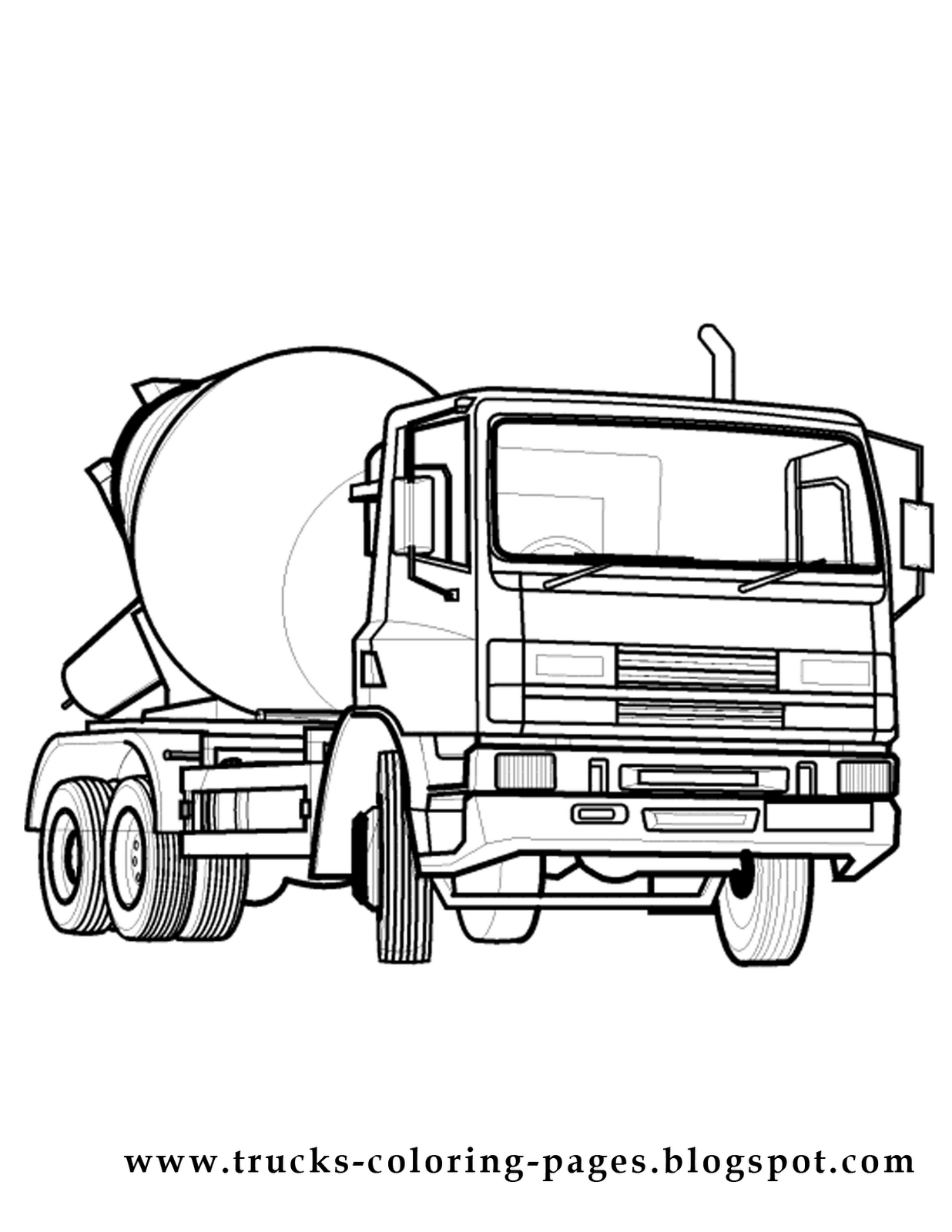 65 Trucks Coloring Pages 46