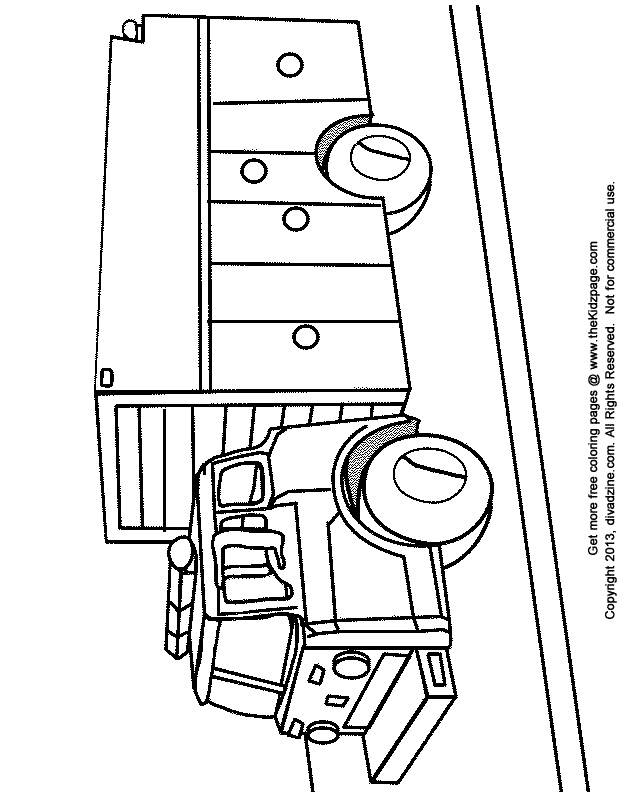 65 Trucks Coloring Pages 64