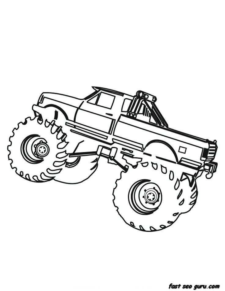 65 Trucks Coloring Pages 66