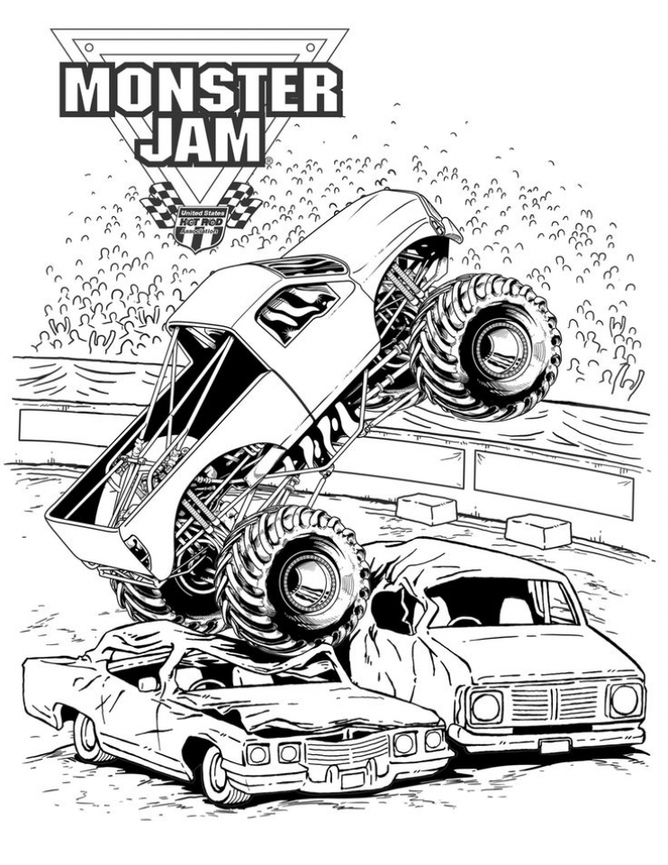 65 Trucks Coloring Pages 8