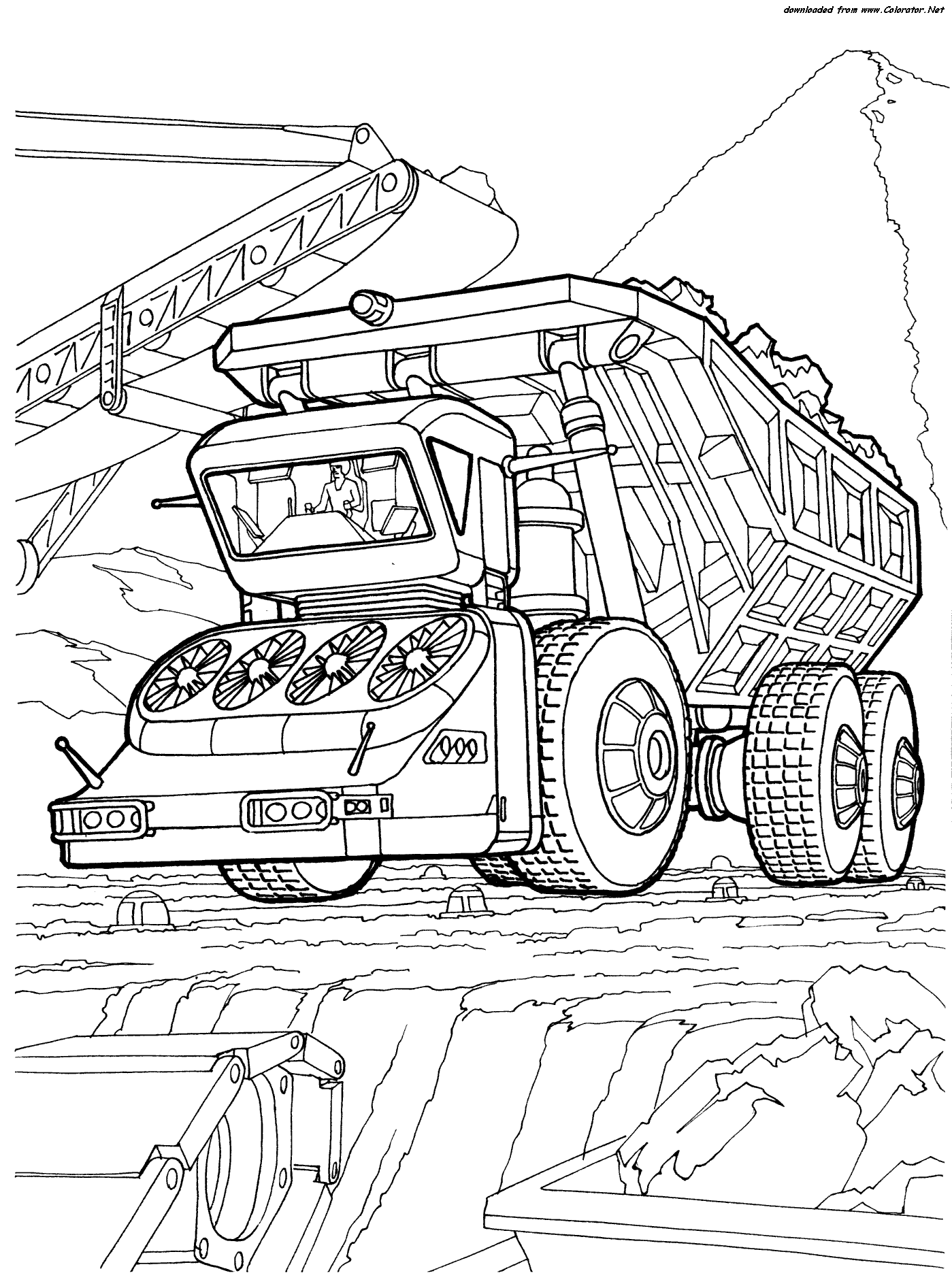 65 Trucks Coloring Pages 85