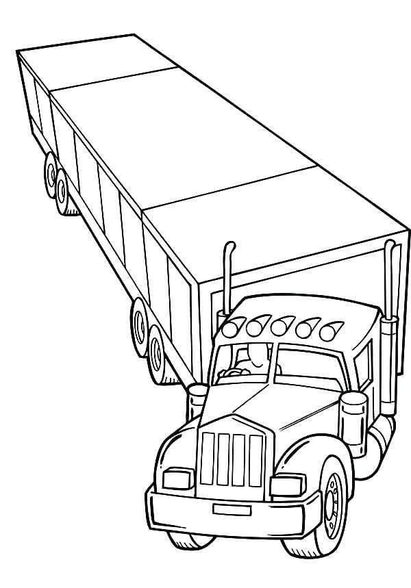 65 Trucks Coloring Pages 86