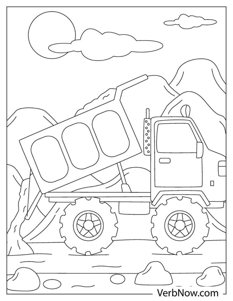 65 Trucks Coloring Pages 87