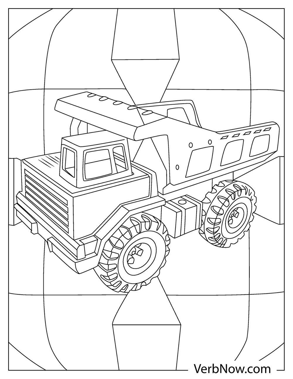 65 Trucks Coloring Pages 98