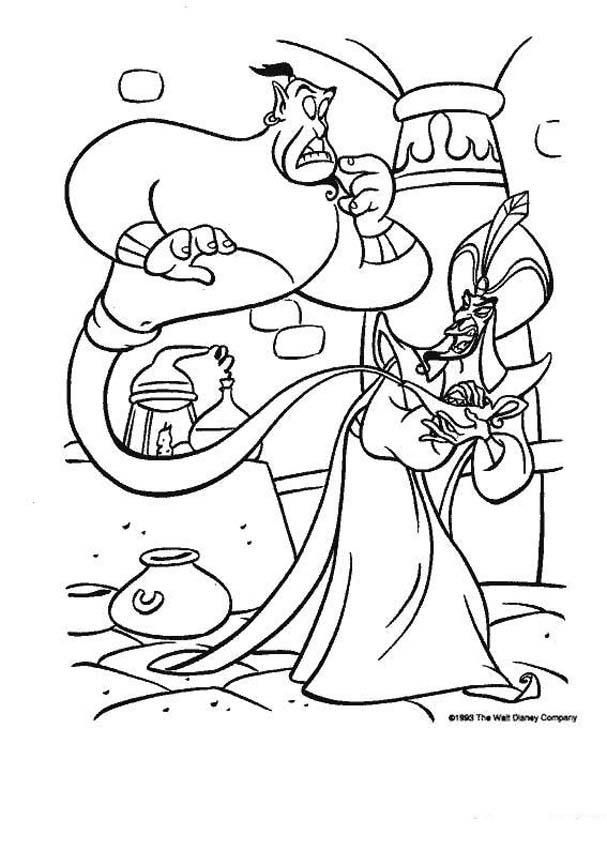 Aladdin Coloring Pages 31