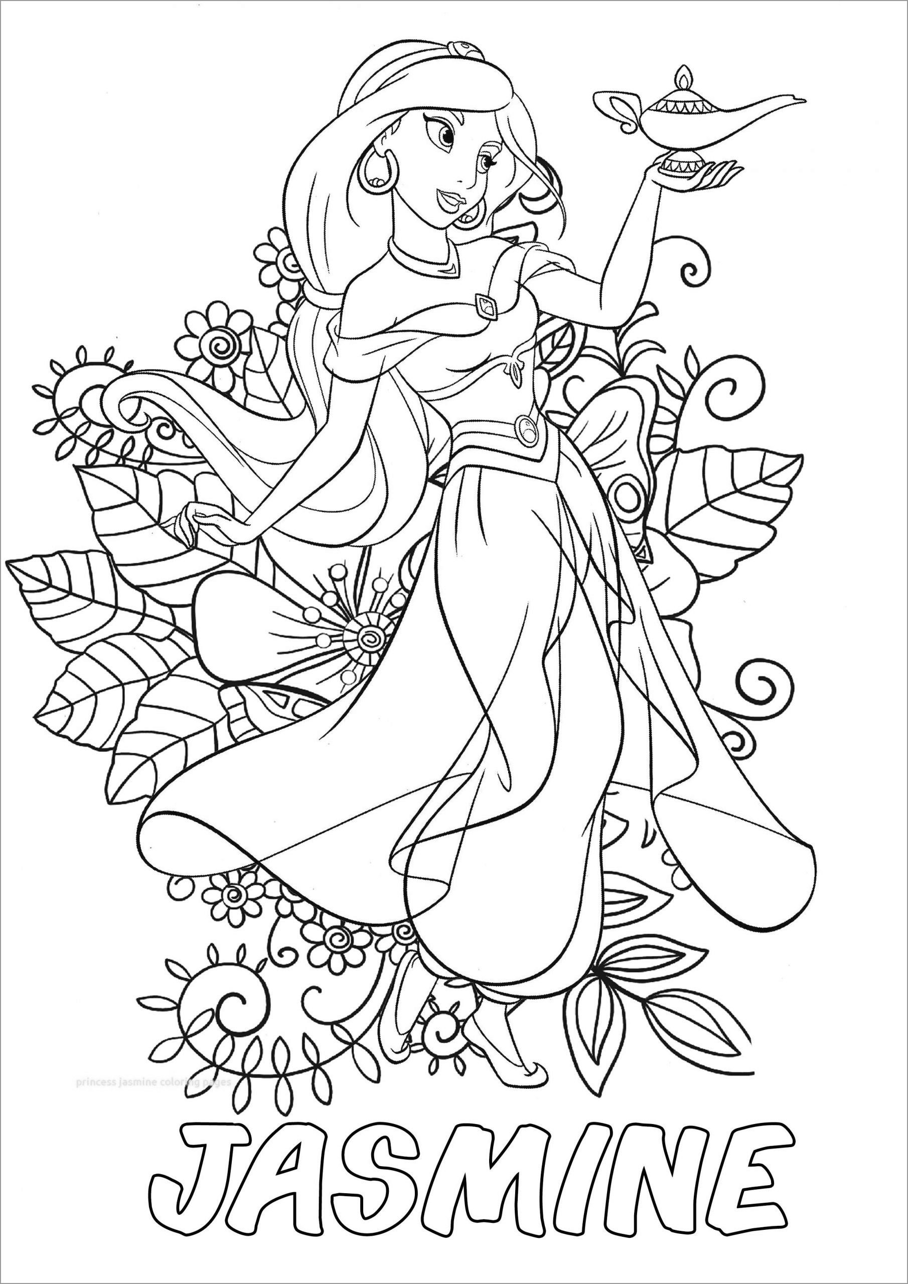 Aladdin Coloring Pages 41