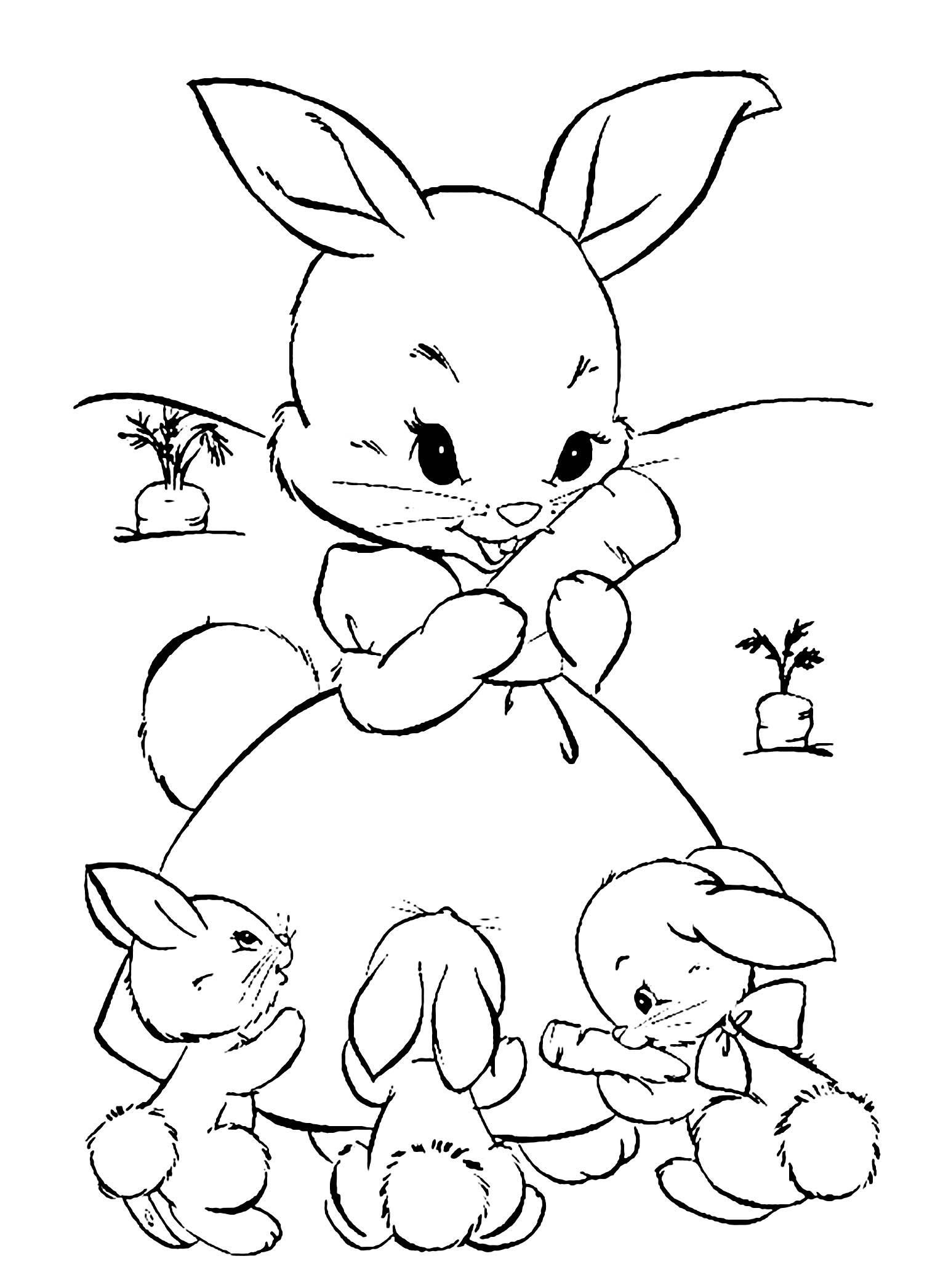 Coloring Pages Bunny 19