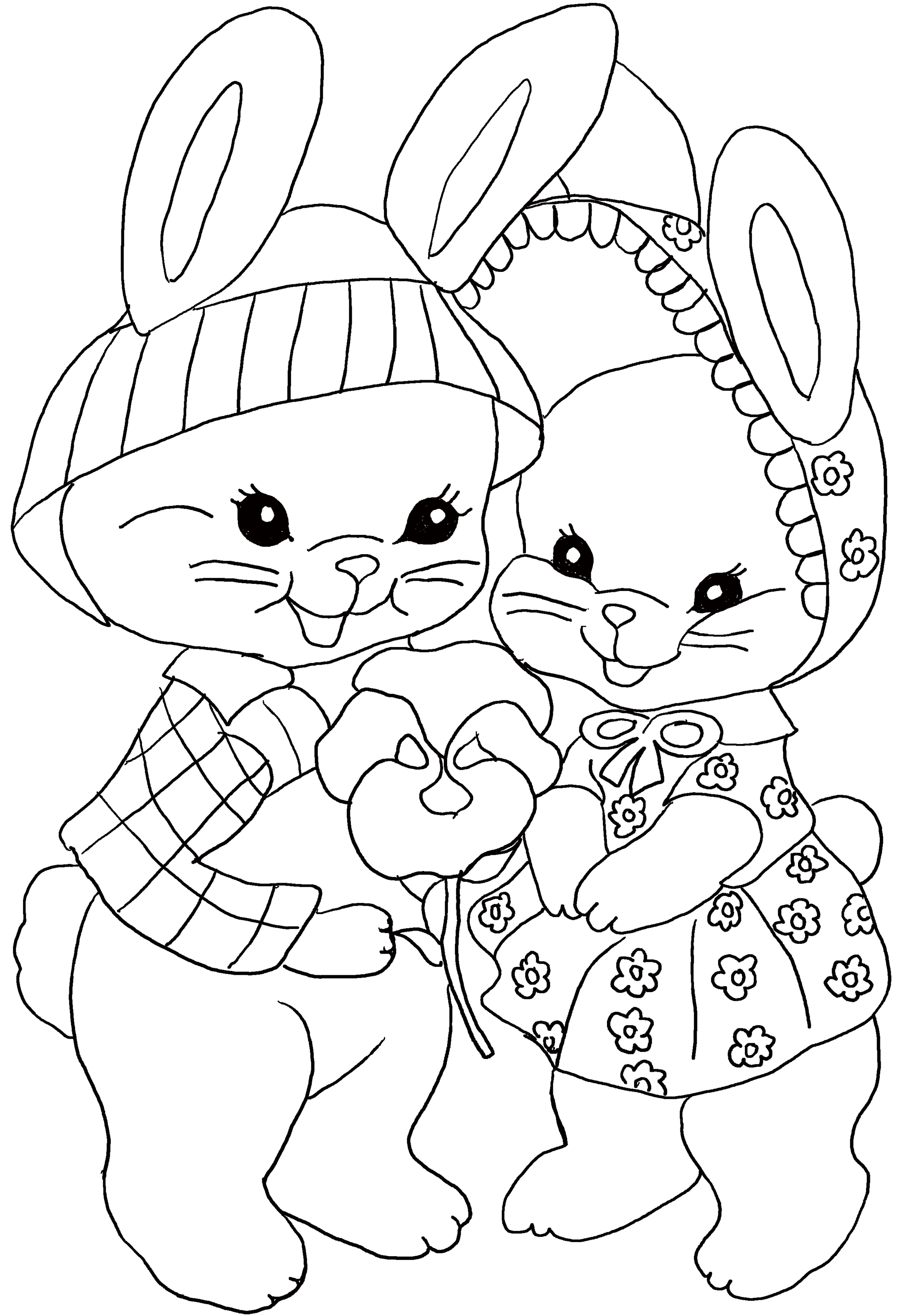 Coloring Pages Bunny 3