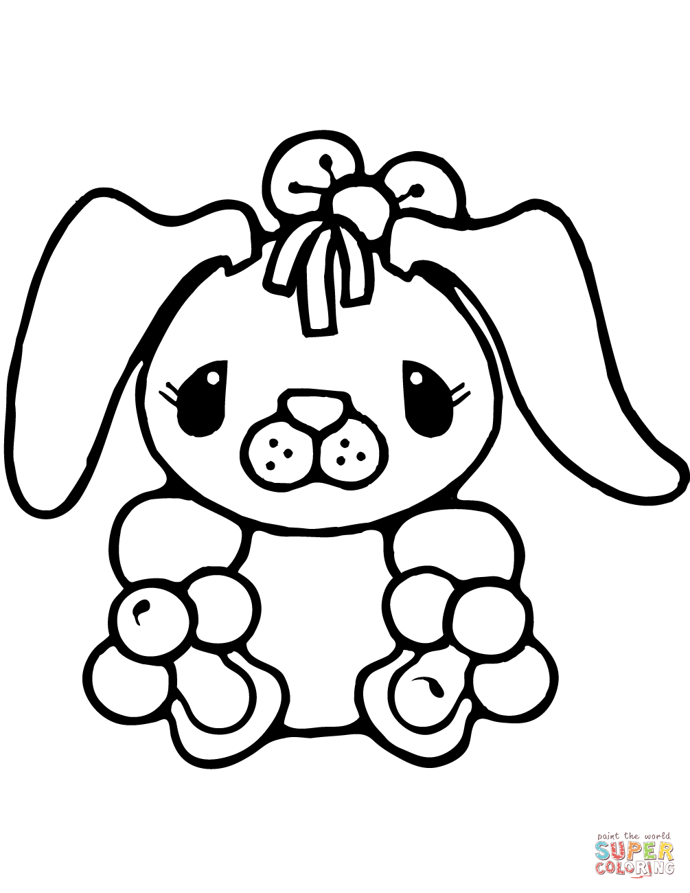 Coloring Pages Bunny 4