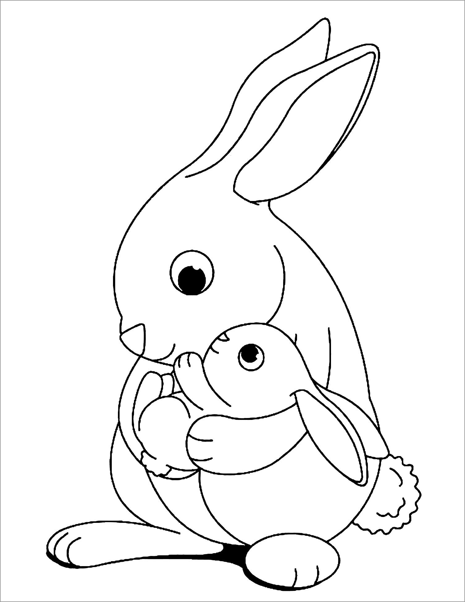 Coloring Pages Bunny 64