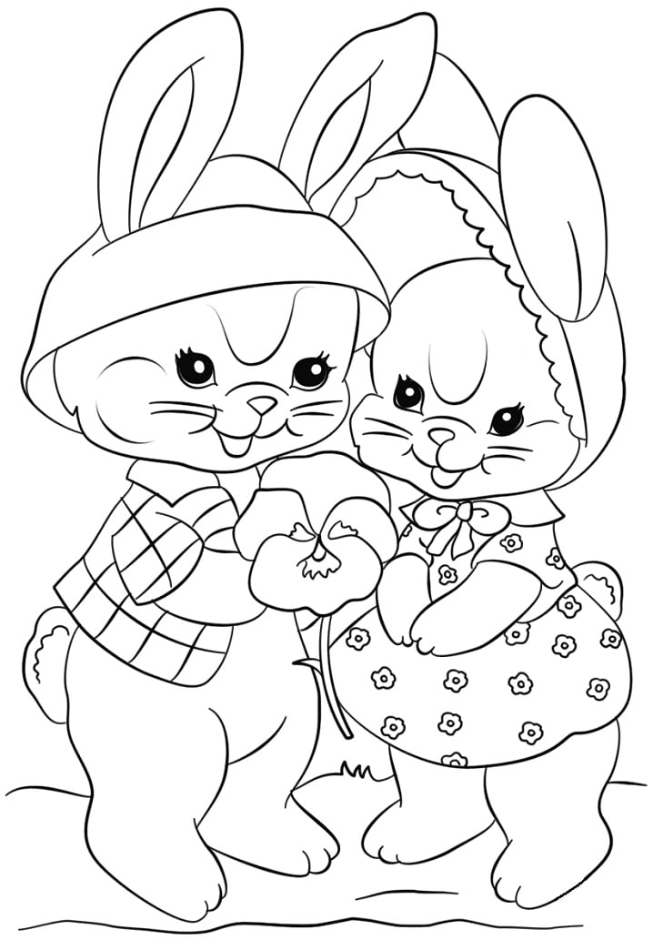 Coloring Pages Bunny 7