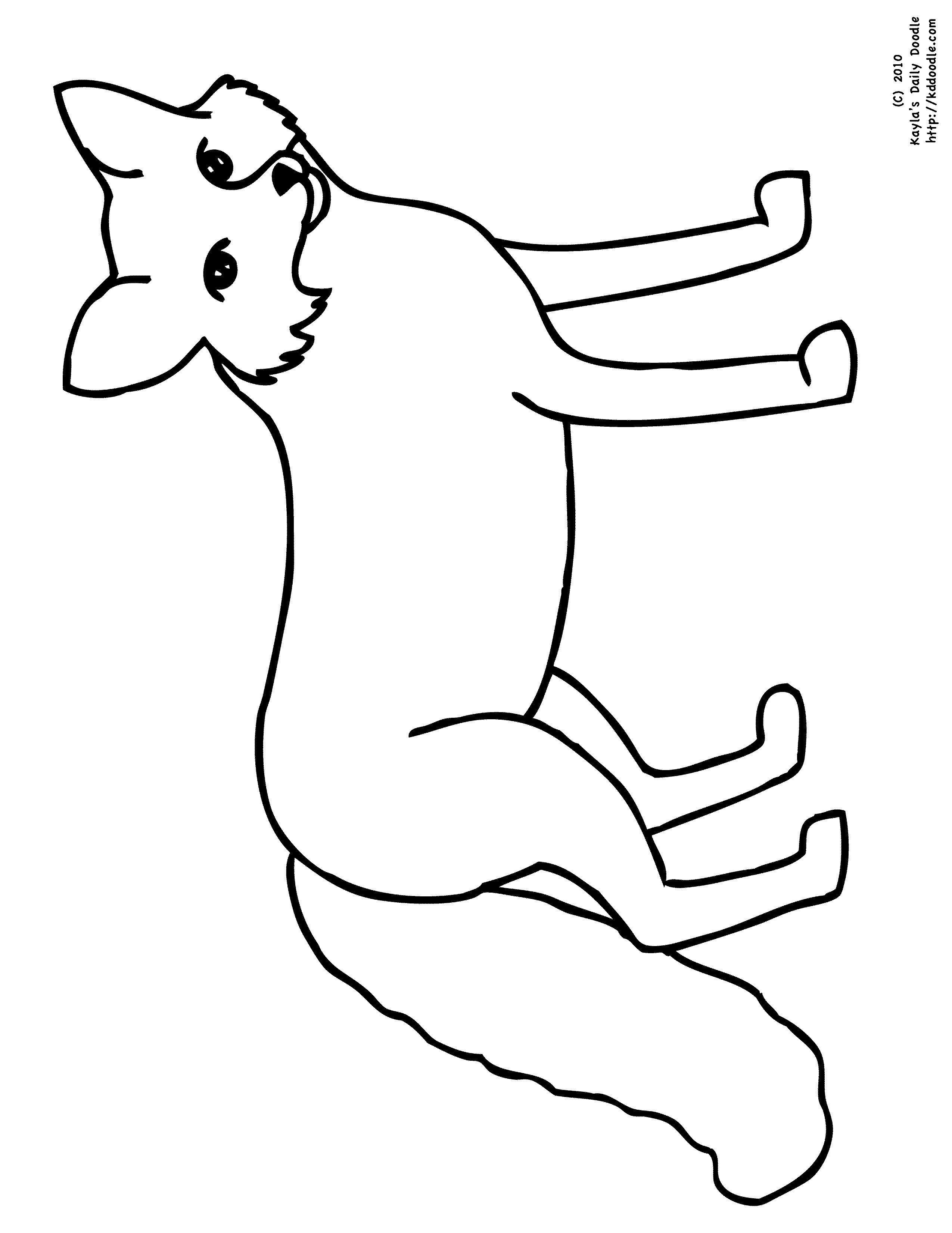 Coloring Pages Fox 60