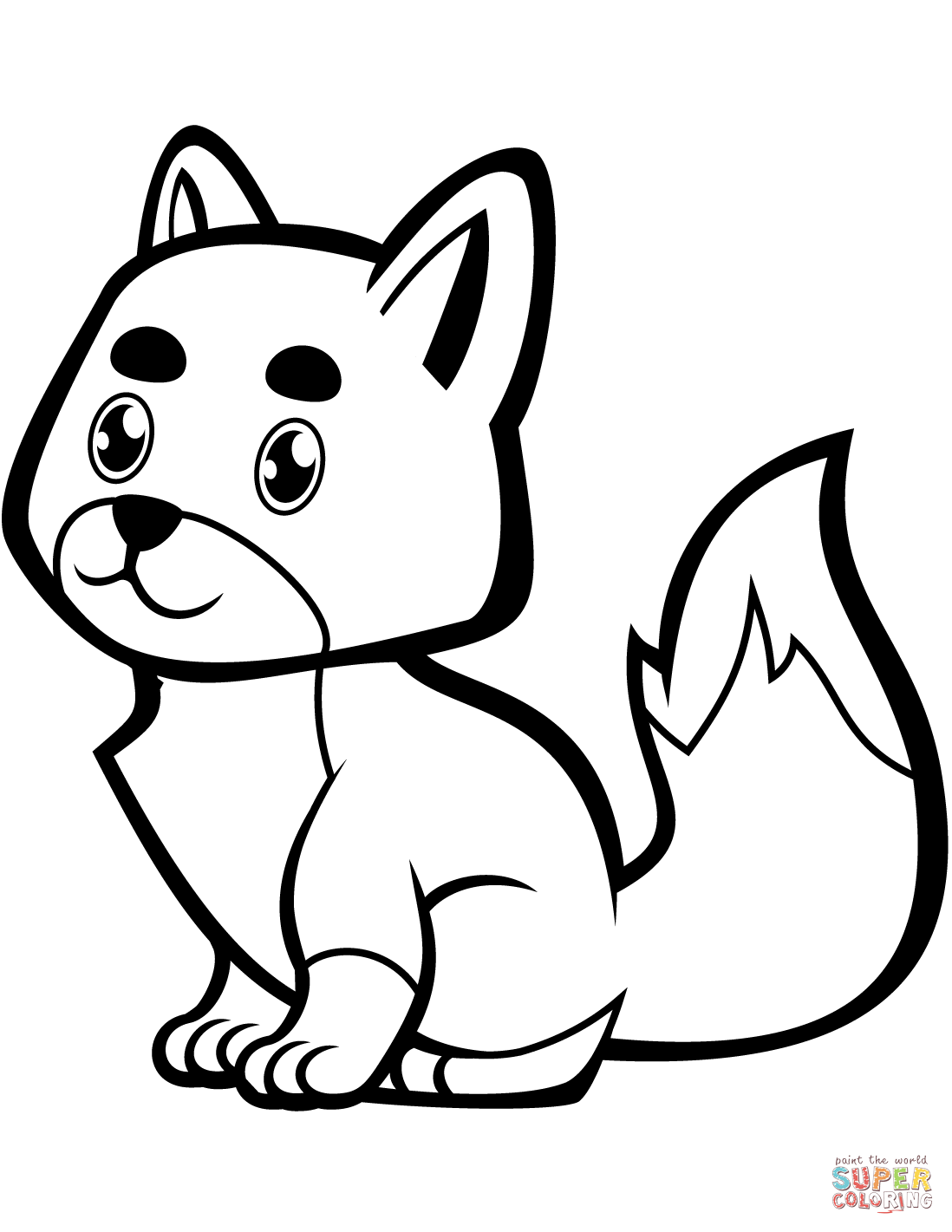 Coloring Pages Fox 68