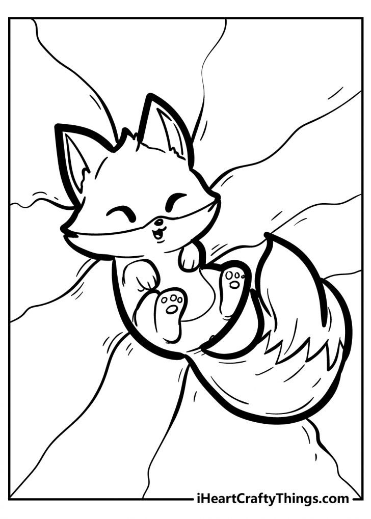 Coloring Pages Fox 88