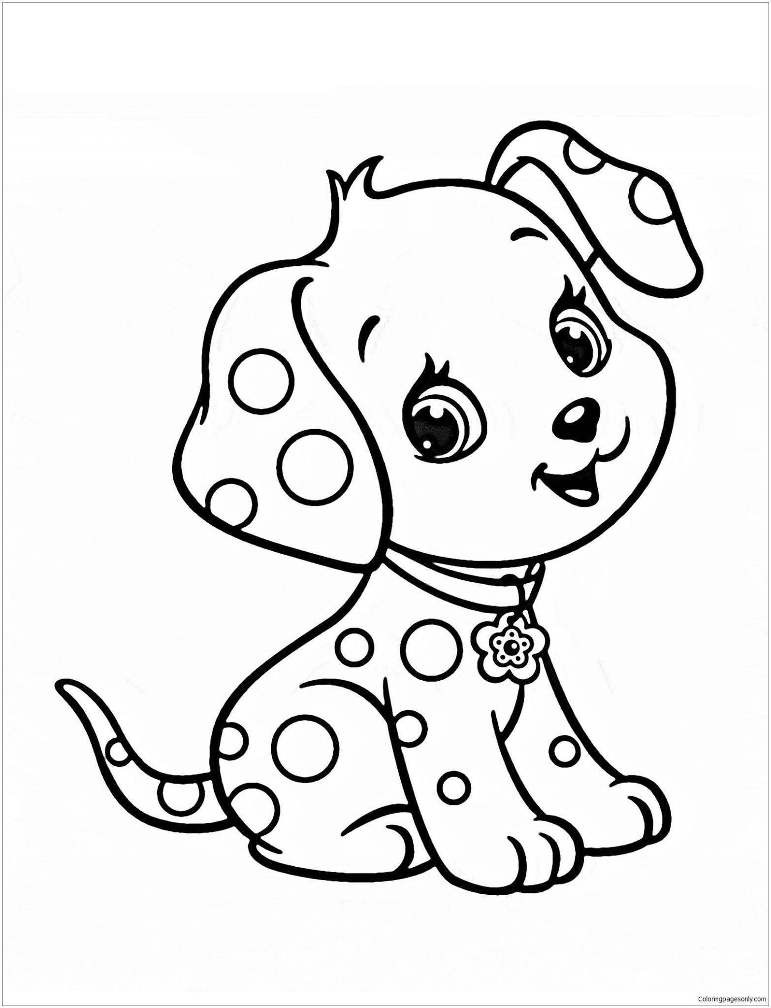 Dog Coloring Pictures 12