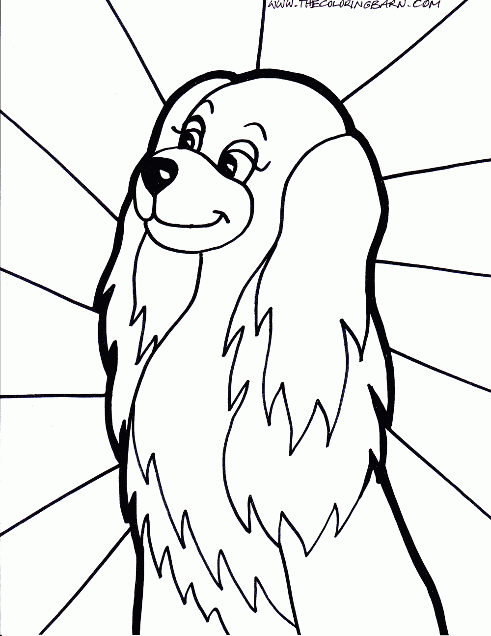 Dog Coloring Pictures 14