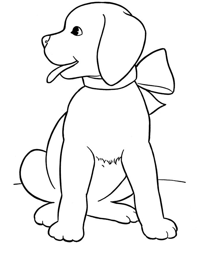 Dog Coloring Pictures 2