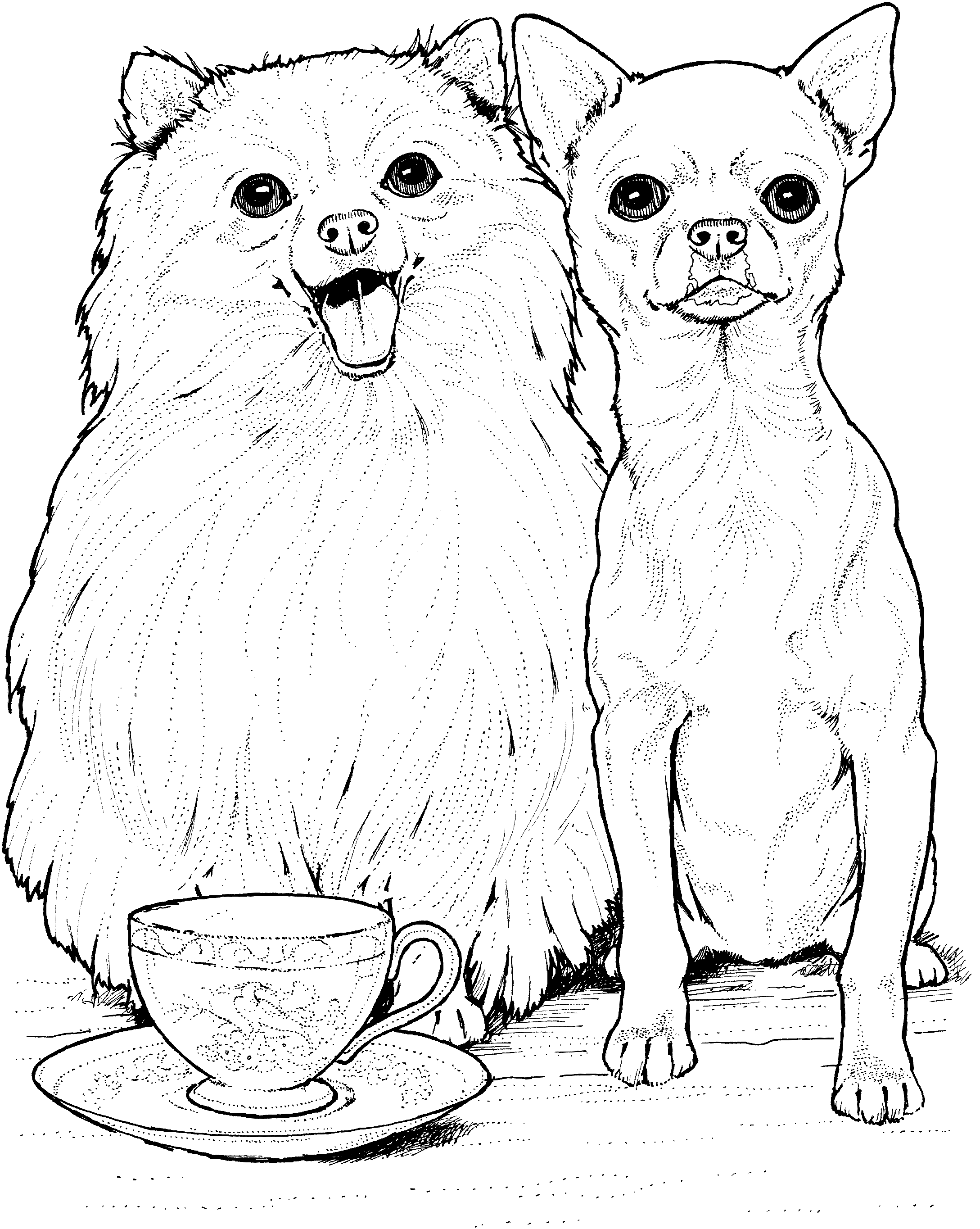 Dog Coloring Pictures 22