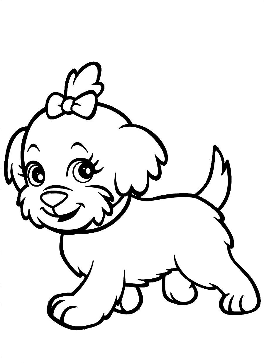 Dog Coloring Pictures 23