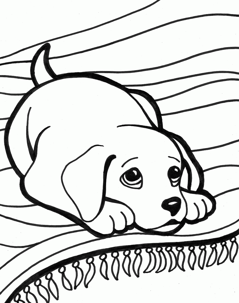 Dog Coloring Pictures 25