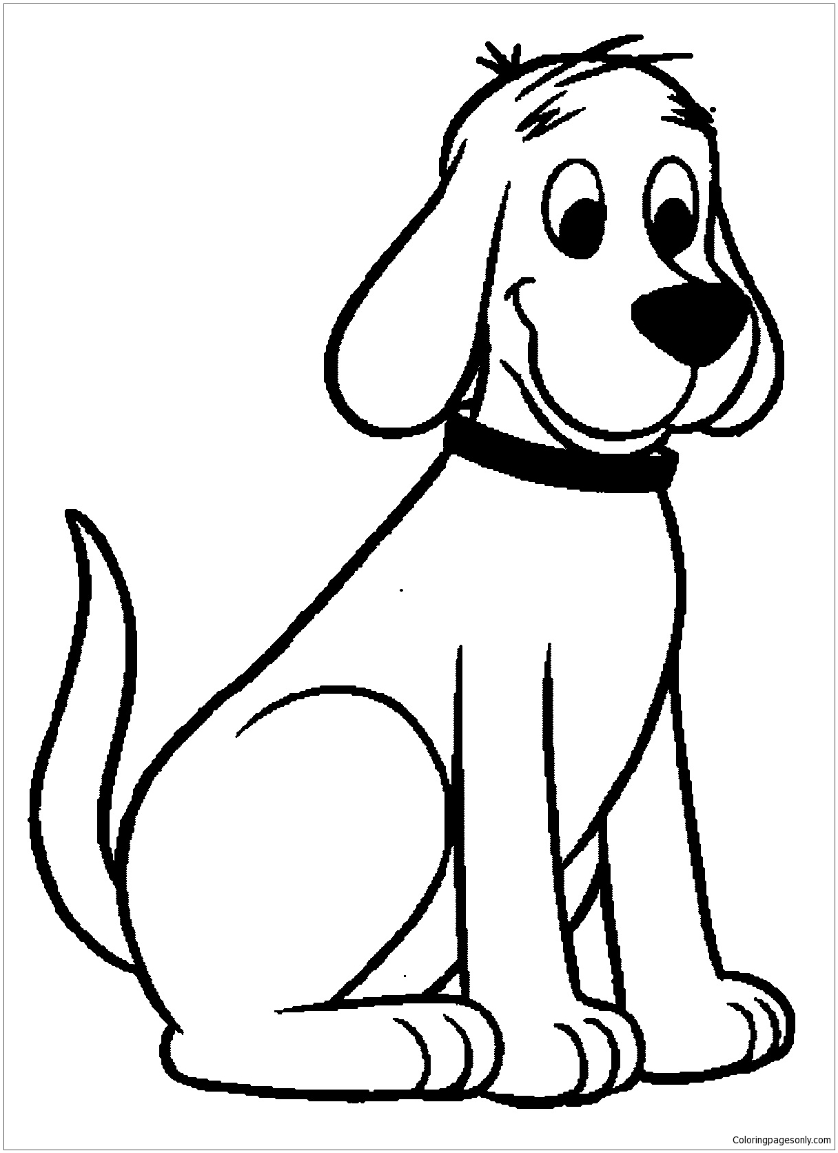 Dog Coloring Pictures 26