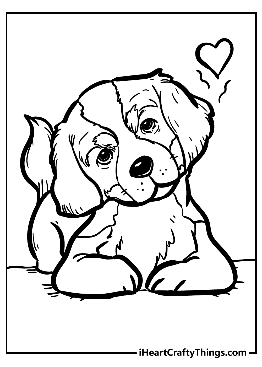 Dog Coloring Pictures 27