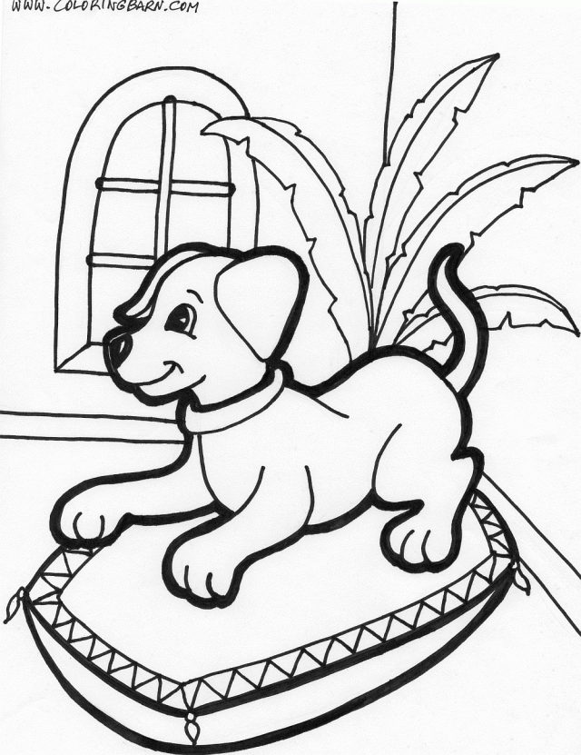 Dog Coloring Pictures 32