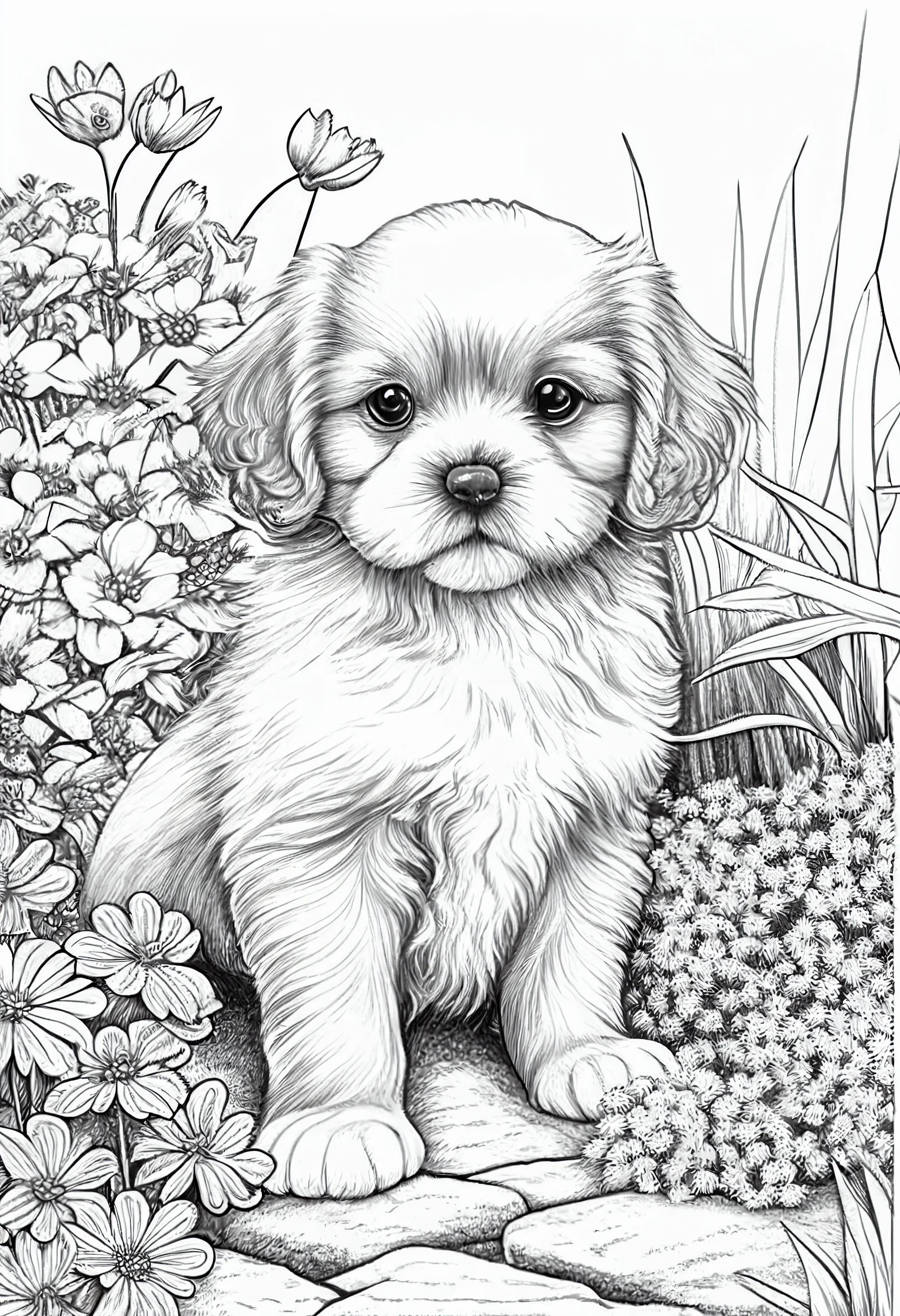 Dog Coloring Pictures 36