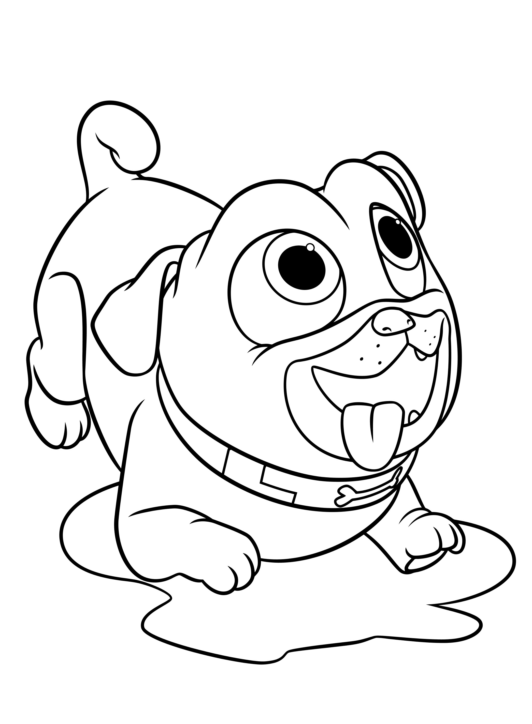 Dog Coloring Pictures 4