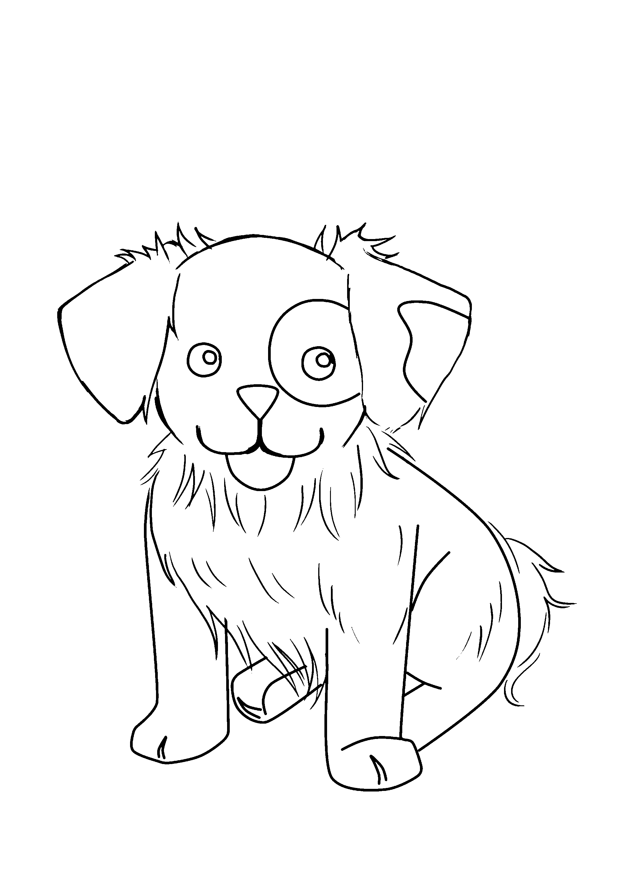 Dog Coloring Pictures 40