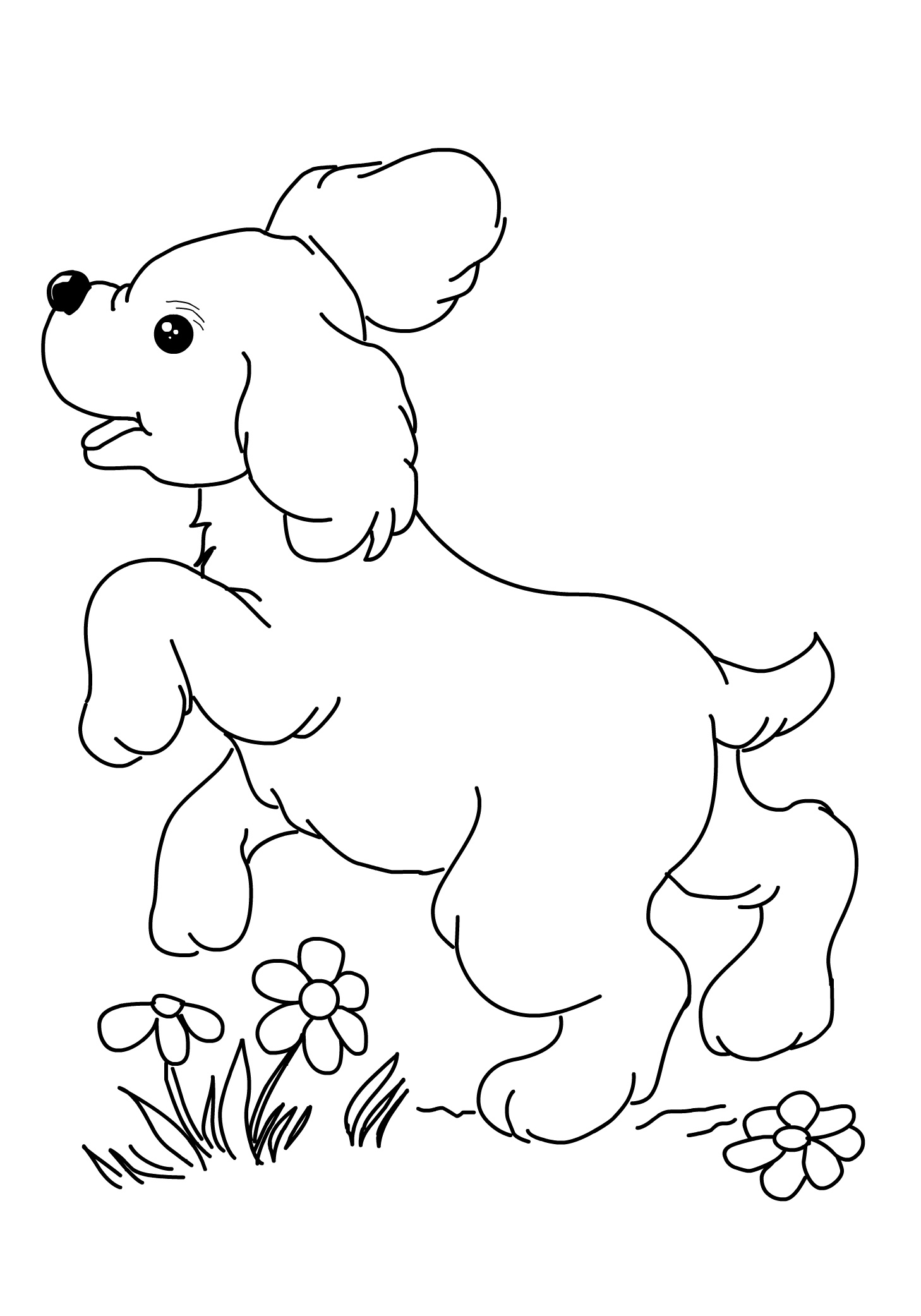 Dog Coloring Pictures 42