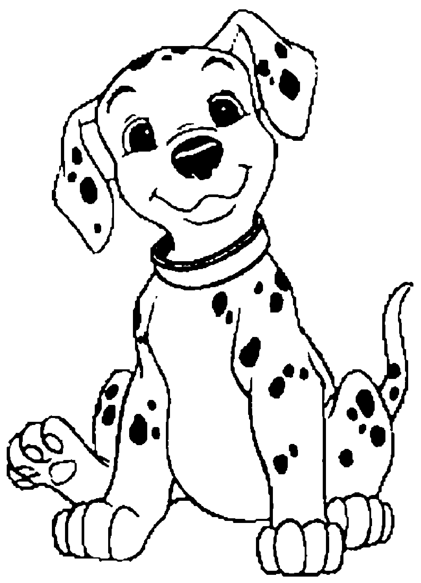 Dog Coloring Pictures 43