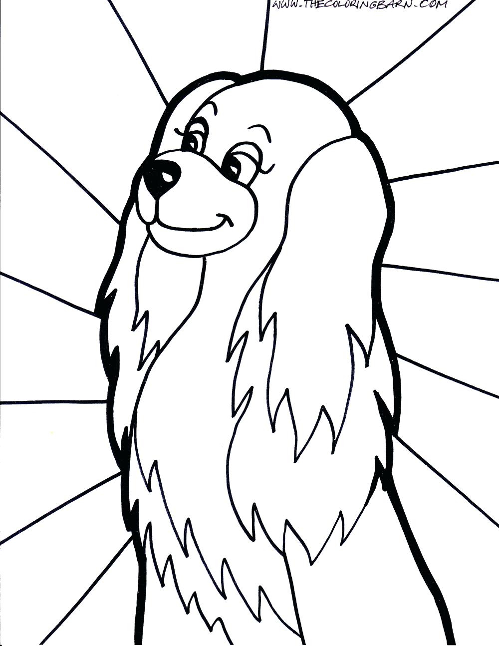 Dog Coloring Pictures 45