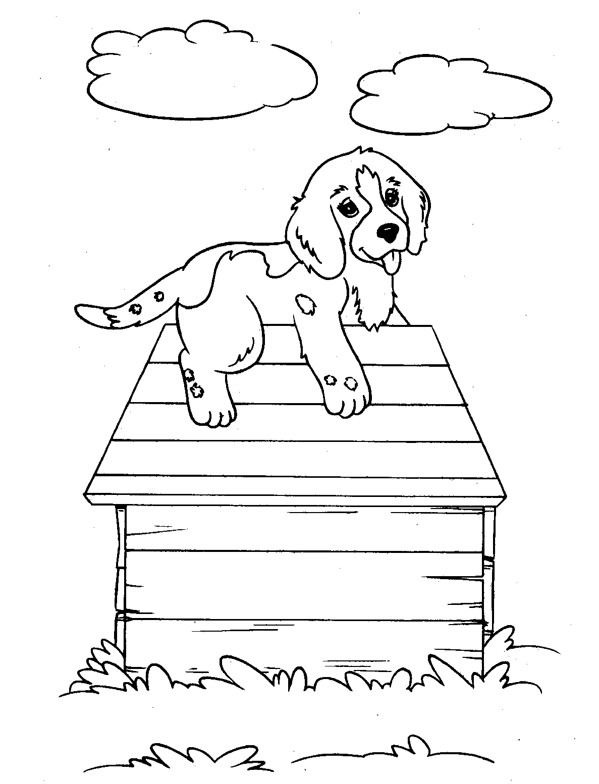 Dog Coloring Pictures 54