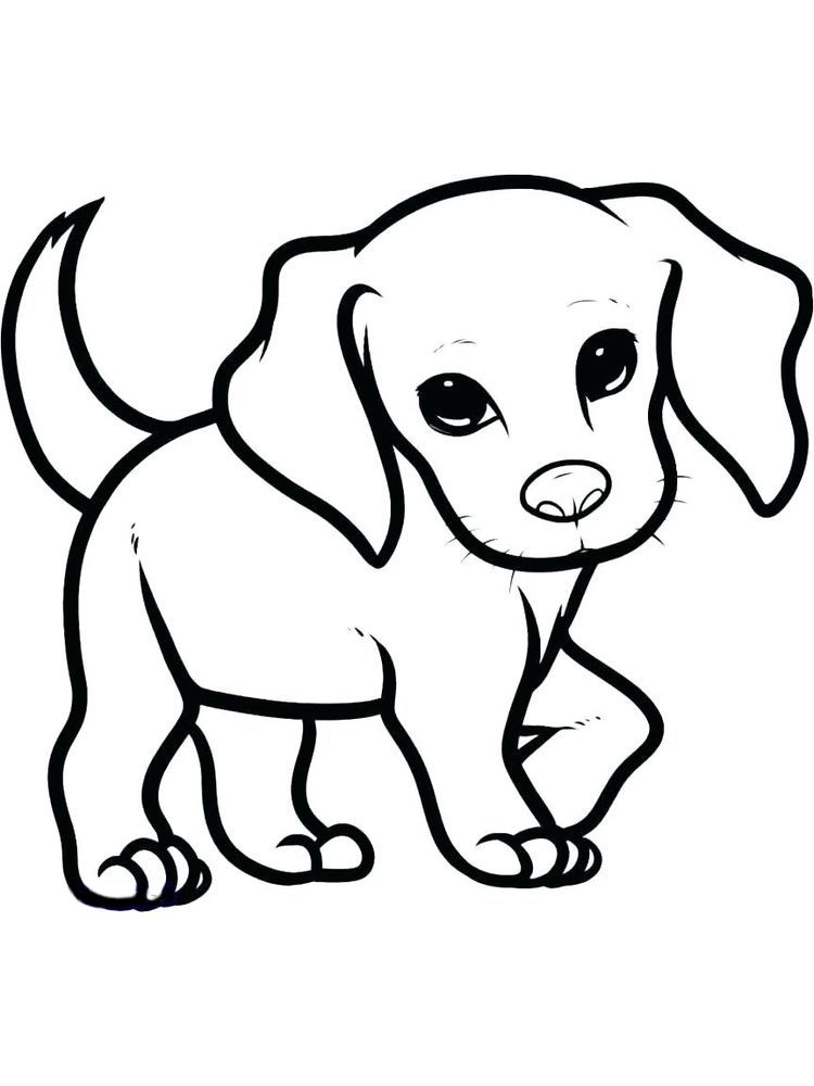 Dog Coloring Pictures 6